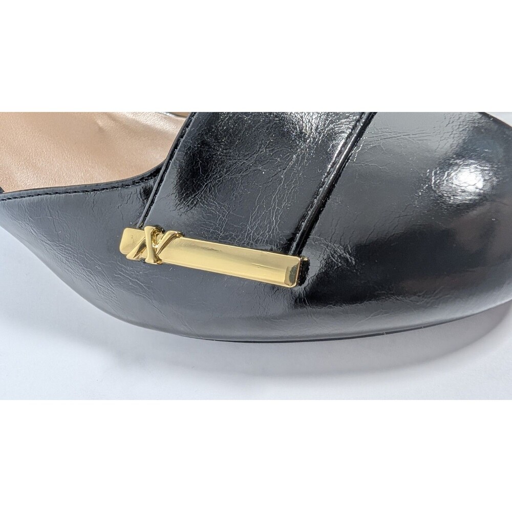 Naturalizer Lavish Women's 10 Wide Mary Jane Block Heel Pump Black Patent NIB - Picture 9 of 12